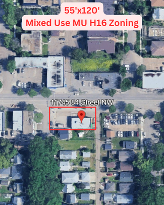 Plus de détails pour 11745 84th St NW, Edmonton, AB - Local commercial à vendre