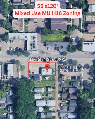Plus de détails pour 11745 84th St NW, Edmonton, AB - Local commercial à vendre
