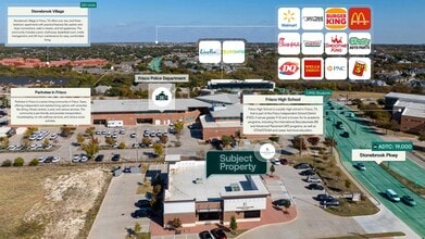 7100 Stonebrook Pky, Frisco, TX - VUE AÉRIENNE  vue de carte - Image1