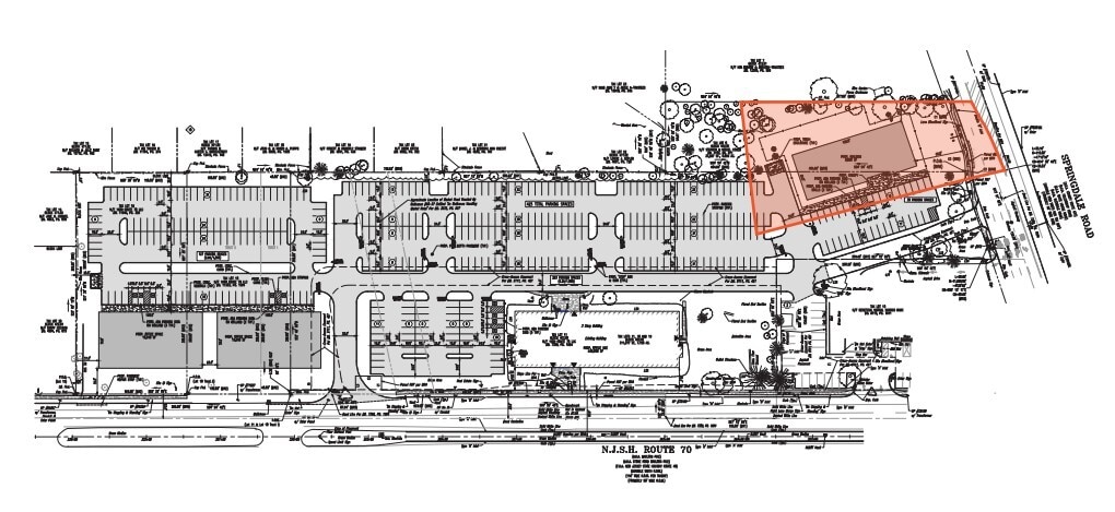 1793 Springdale Rd, Cherry Hill, NJ à louer Plan de site– Image 1 sur 1