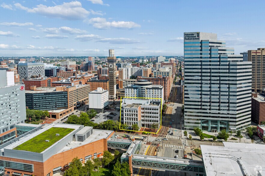 300 W Pratt St, Baltimore, MD à louer - Aérien – Image 2 sur 26