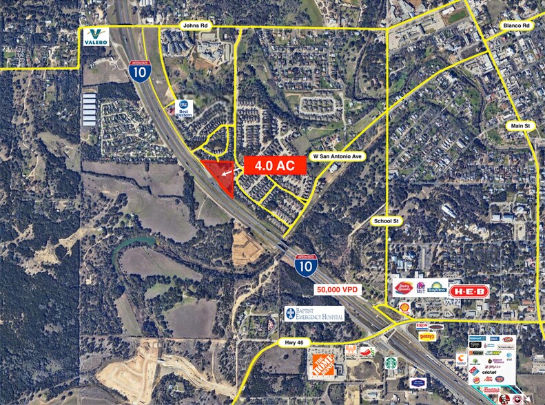 36432 IH 10 W, Boerne, TX à vendre - Aérien – Image 2 sur 6