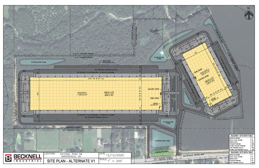National Rd SW, Pataskala, OH à louer - Plan de site – Image 3 sur 5