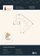 1213-1215 K St, Sacramento, CA à louer Plan de site– Image 1 sur 1
