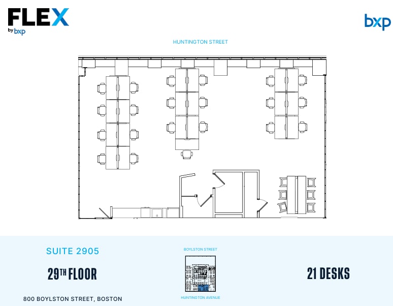 800 Boylston St, Boston, MA à louer Plan d’étage– Image 1 sur 1