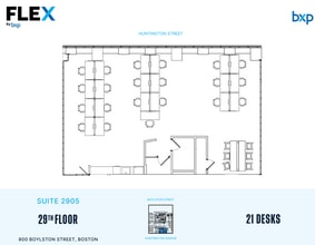 800 Boylston St, Boston, MA à louer Plan d’étage– Image 1 sur 1