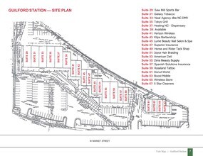 5529-5559 W Market St, Greensboro, NC à louer Plan de site– Image 1 sur 1