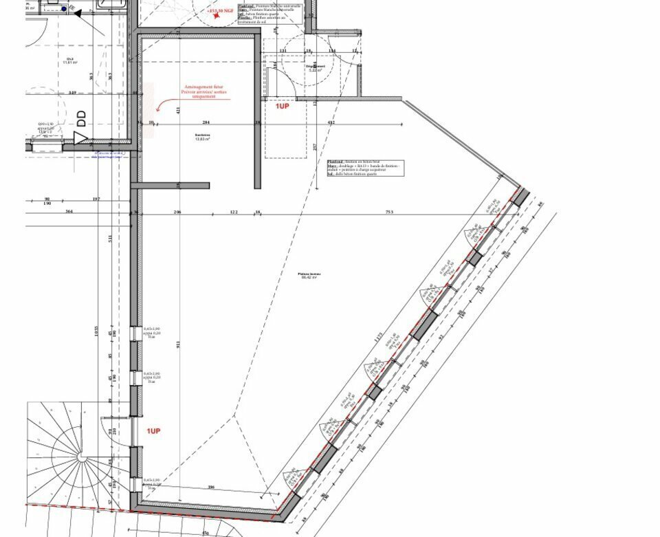 Bureau dans Yvetot à vendre Plan d’étage– Image 1 sur 3