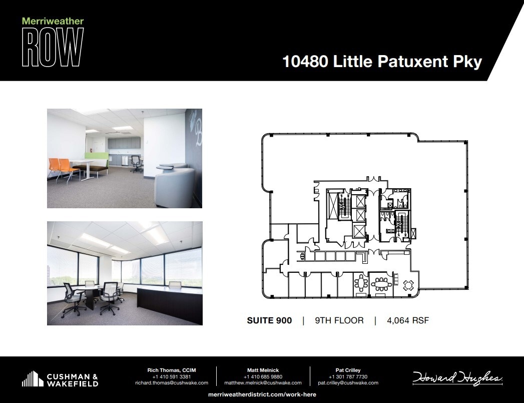 10480 Little Patuxent Pky, Columbia, MD à louer Plan d’étage– Image 1 sur 1
