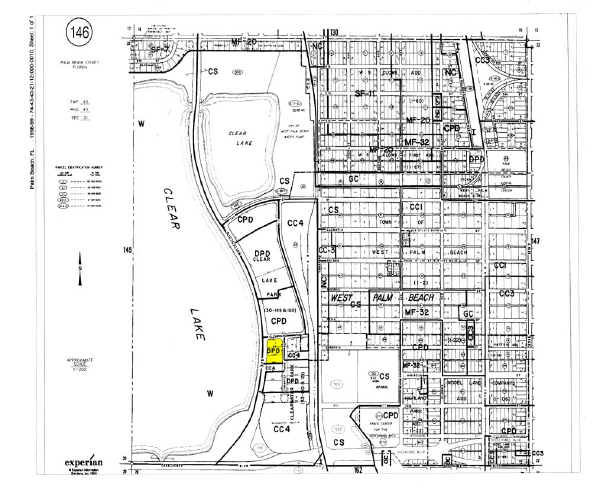 500 S Australian Ave, West Palm Beach, FL à louer - Plan cadastral – Image 2 sur 20