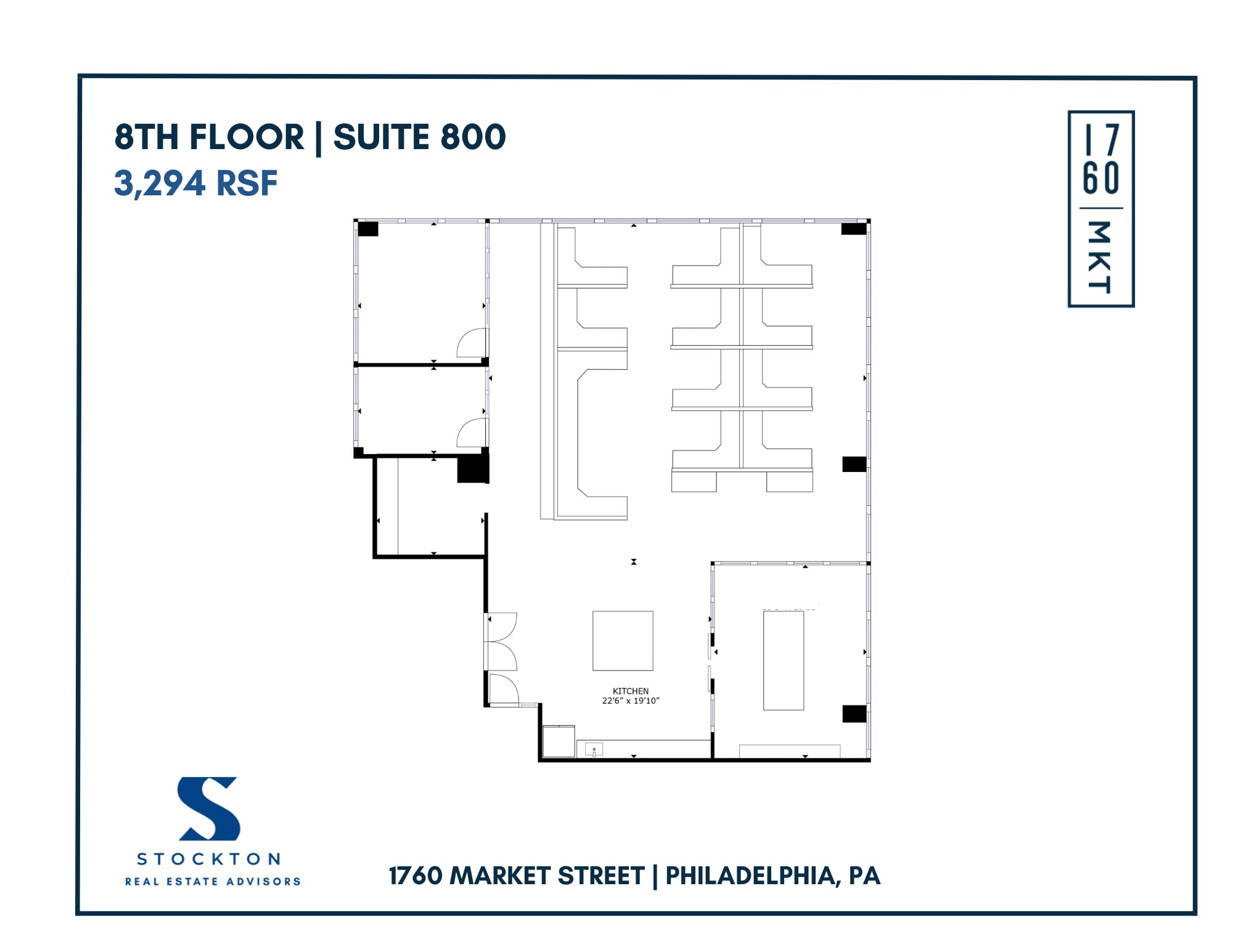 1760 Market St, Philadelphia, PA à louer Plan d’étage– Image 1 sur 1