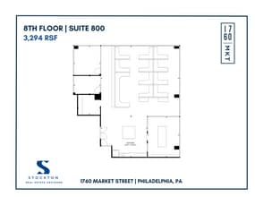 1760 Market St, Philadelphia, PA à louer Plan d’étage– Image 1 sur 1