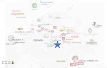 5945 Elementary Way, Ooltewah, TN - VUE AÉRIENNE  vue de carte