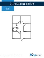 6767 Peachtree Industrial Blvd, Peachtree Corners, GA à louer Plan de site– Image 2 sur 2