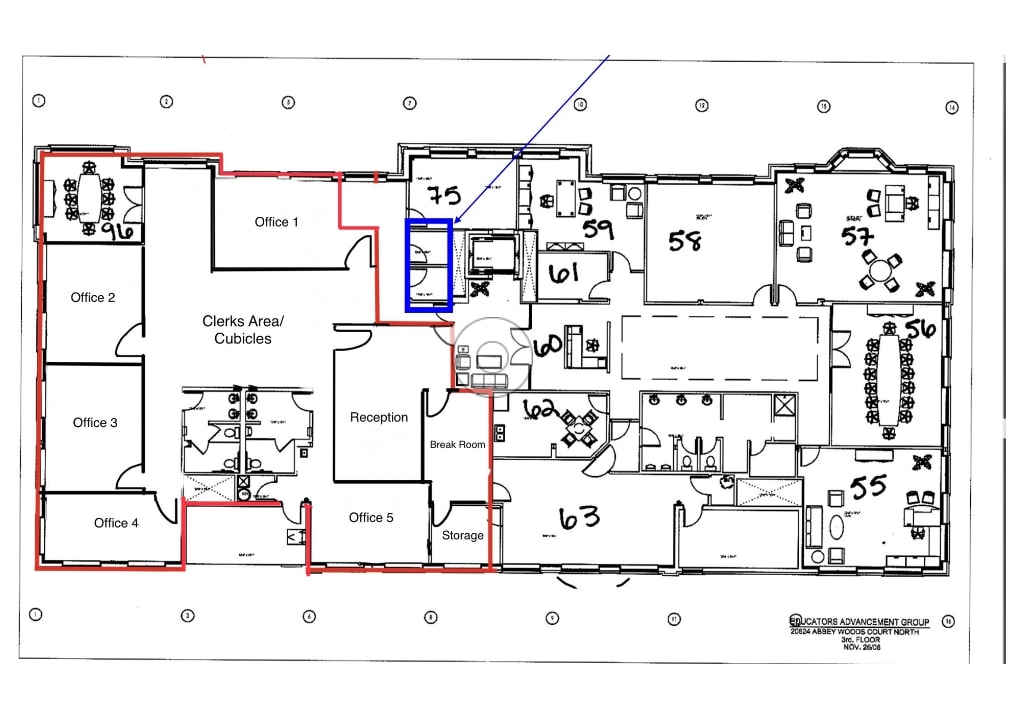 20624 Abbey Woods Ct, Frankfort, IL à louer Plan d’étage– Image 1 sur 1