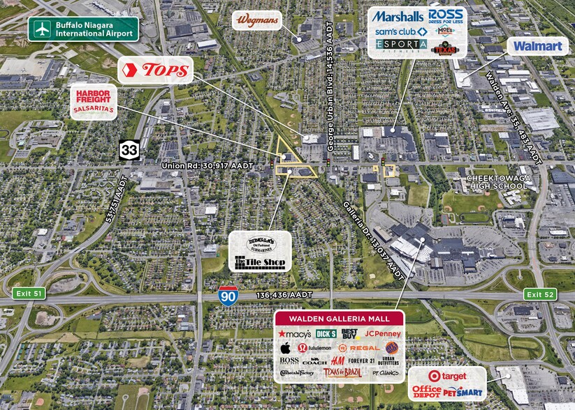 3901 Union Rd, Buffalo, NY à louer - Aérien – Image 3 sur 6