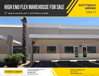 Plus de détails pour 16055 N Dial Blvd, Scottsdale, AZ - Industriel/Logistique à vendre