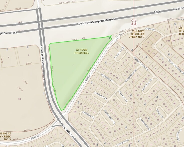 3002 Firewheel Pky, Garland, TX à vendre - Plan cadastral – Image 1 sur 1