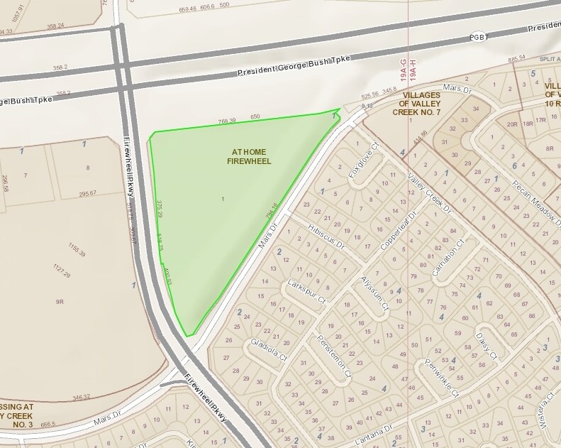 3002 Firewheel Pky, Garland, TX à vendre Plan cadastral– Image 1 sur 2
