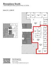 1300 Riverplace Blvd, Jacksonville, FL à louer Plan d’étage– Image 1 sur 1