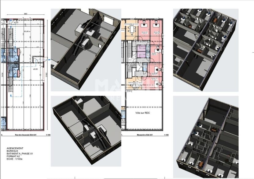 Local d’activités dans Violay à louer - Plan d’étage – Image 3 sur 4