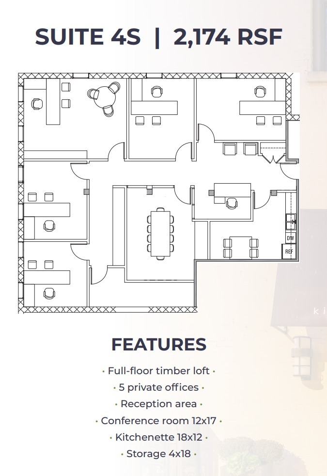 220-230 W Kinzie St, Chicago, IL à louer Plan d’étage– Image 1 sur 1