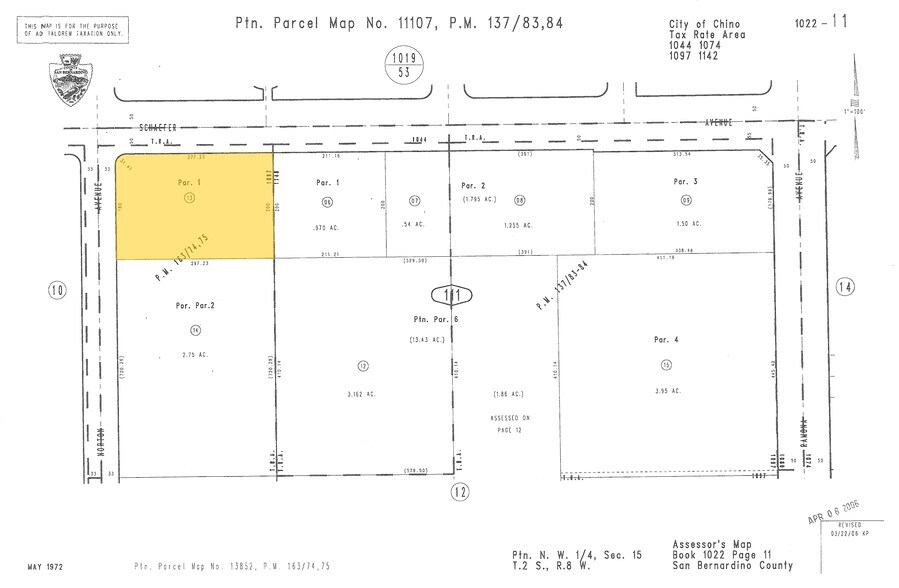 4331 Schaefer Ave, Chino, CA à louer - Plan cadastral – Image 2 sur 29