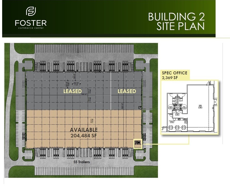 1122 S Foster Rd, San Antonio, TX à louer Plan d’étage– Image 1 sur 3
