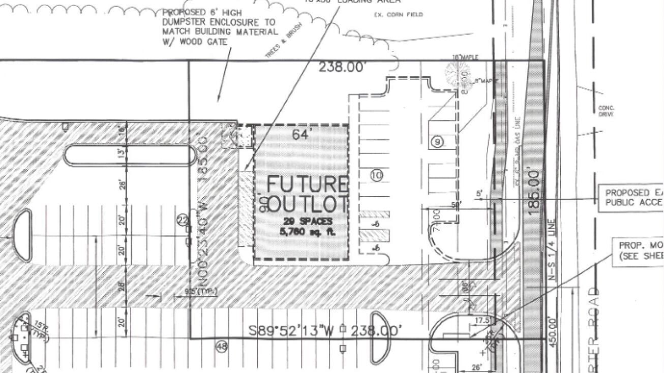 7395 Highland Rd, White Lake Township, MI à louer Plan de site– Image 1 sur 1