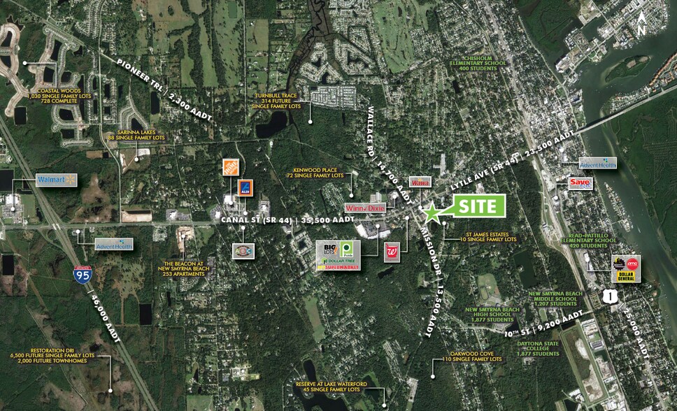 1724 State Road 44, New Smyrna Beach, FL à vendre - Photo de l’immeuble – Image 2 sur 2