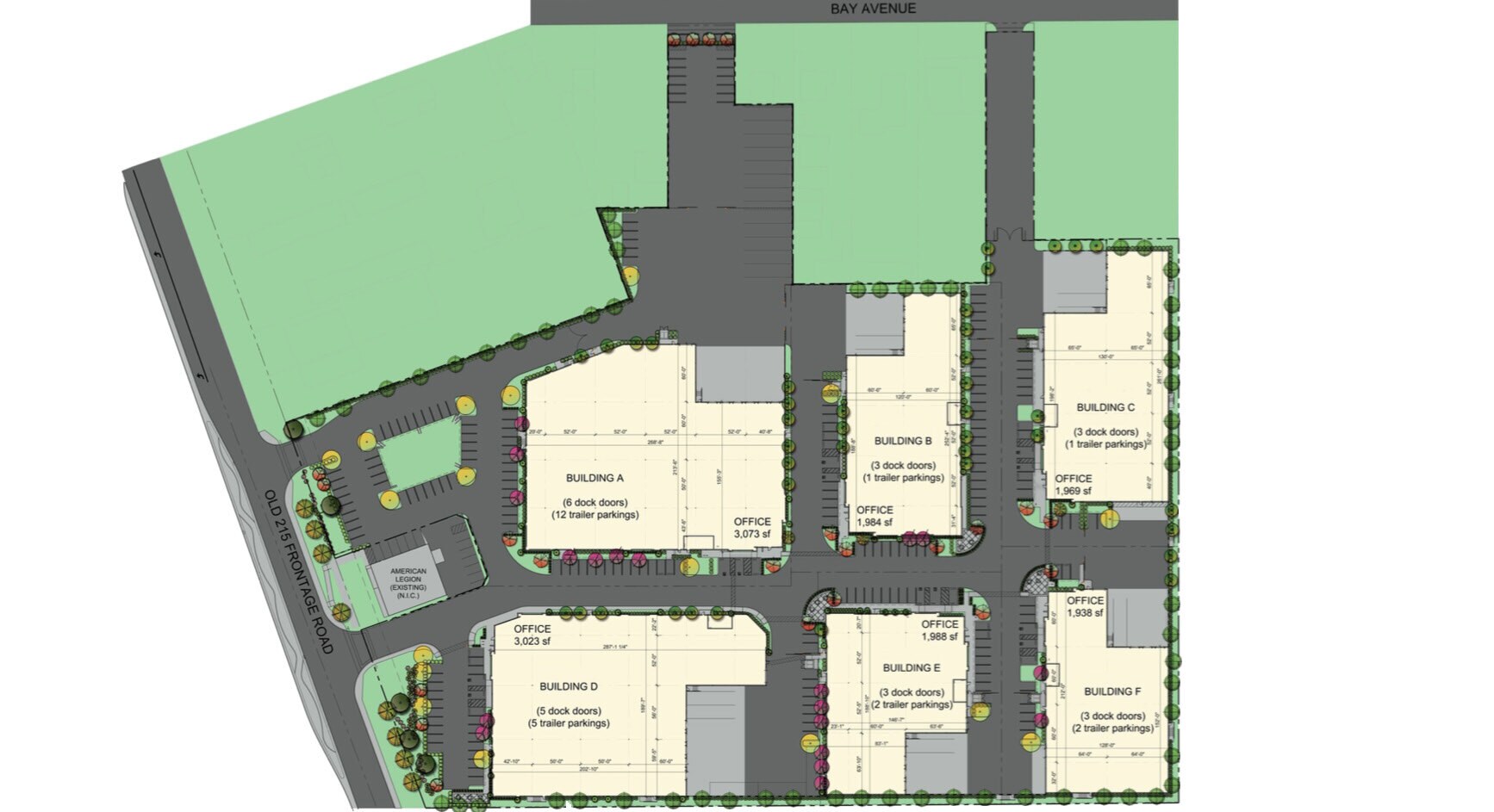 Old 215 Frontage Rd & Alessandro Blvd, Moreno Valley, CA à louer Plan de site– Image 1 sur 1