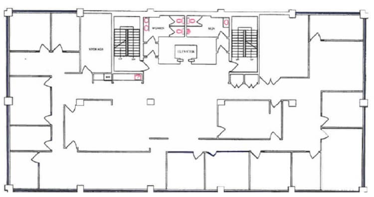 1301 8th St SW, Calgary, AB à louer Plan d’étage– Image 1 sur 1