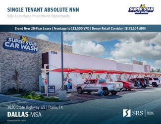 Plus de détails pour 3820 State 121 Hwy, Plano, TX - Spécialisé à vendre