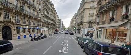 Paris, PAR - Vue aérienne vue de carte