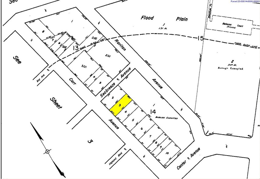 40 Carr Ave, Keansburg, NJ à louer - Plan cadastral – Image 2 sur 5