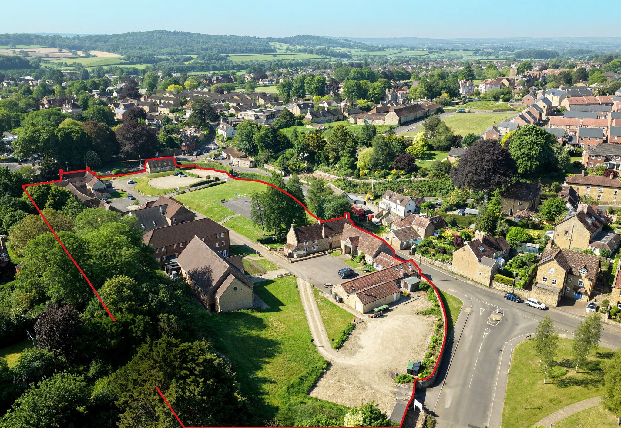 Marston Rd, Sherborne à vendre Aérien– Image 1 sur 19