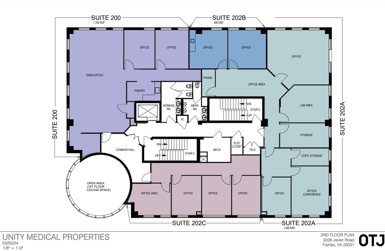 3028 Javier Rd, Fairfax, VA à louer Plan d’étage– Image 1 sur 1