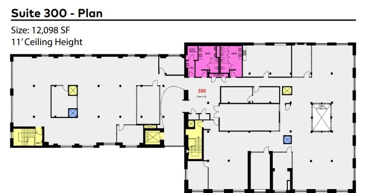 109-117 George St, Toronto, ON à louer Plan d’étage– Image 1 sur 1