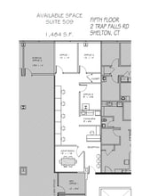 2 Trap Falls Rd, Shelton, CT à louer Plan d’étage– Image 1 sur 3