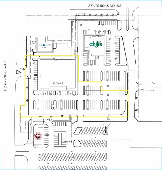 1930 Us-1, Saint Augustine, FL à louer - Plan de site – Image 1 sur 1