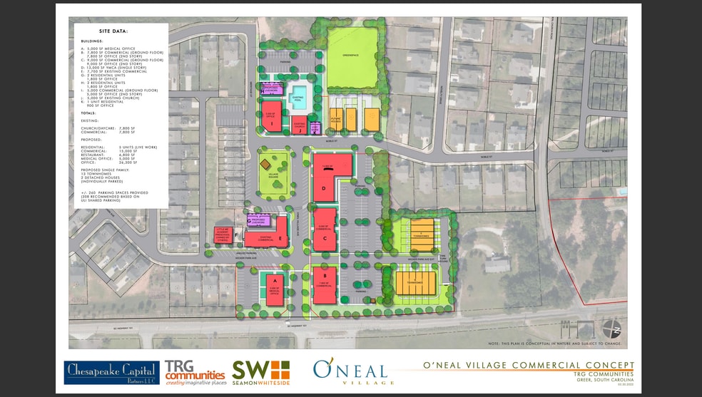 520 Meritage St, Greer, SC à louer - Plan de site – Image 2 sur 2