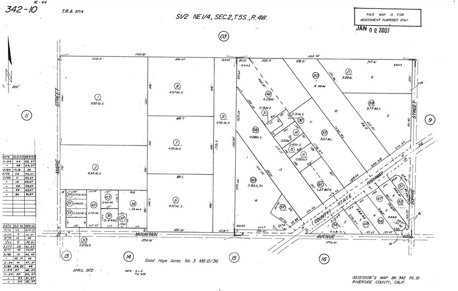 24461 State Highway 74, Perris, CA à louer - Plan cadastral – Image 2 sur 2