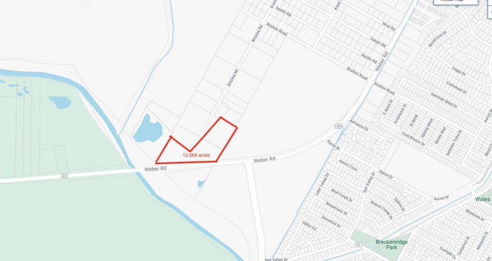 7130 Brezina Rd, Corpus Christi, TX à vendre - Plan de site – Image 2 sur 2