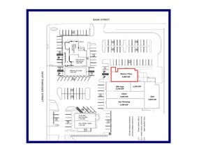 1416 W Tennessee St, Tallahassee, FL à louer Plan de site– Image 2 sur 5