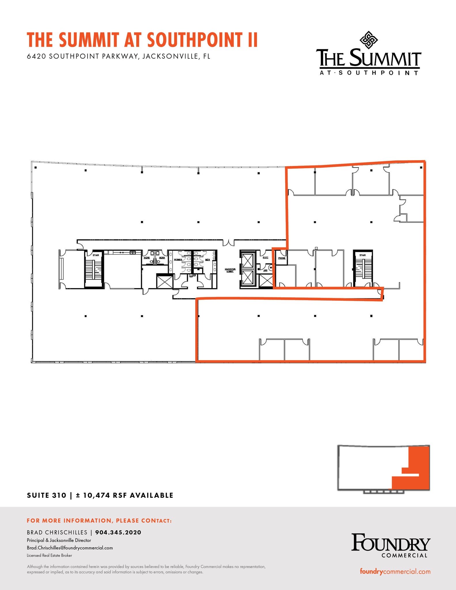 6420 Southpoint Pky, Jacksonville, FL à louer Plan d’étage– Image 1 sur 1