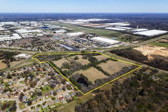 SW Corner Highway 302 & Hacks Cross Road Hwy, Olive Branch, MS - Vue aérienne vue de carte