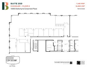 13860 Ballantyne Corporate Pl, Charlotte, NC à louer Plan d’étage– Image 1 sur 10