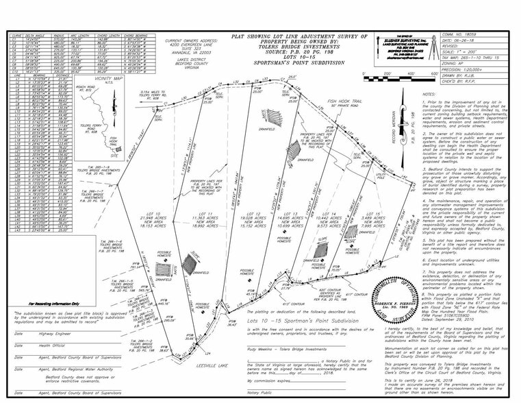 Fish Hook, Pittsville, VA à vendre - Plan cadastral – Image 1 sur 9