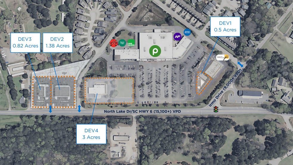114 Elton Meetze Ln, Columbia, SC à louer - Aérien – Image 1 sur 7