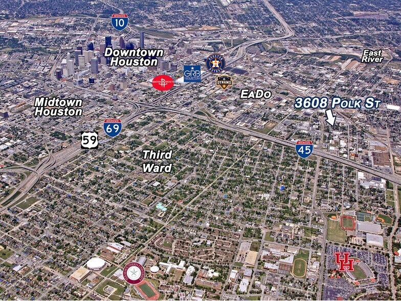 3608 Polk St, Houston, TX à vendre - Photo de l’immeuble – Image 3 sur 15
